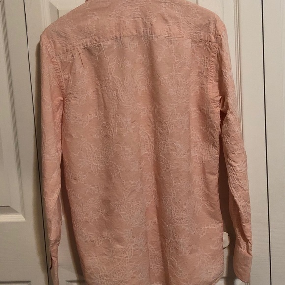 LUCHIANO VISCONTI 100% LINEN LONG SLEEVE SHIRT - Picture 7 of 16